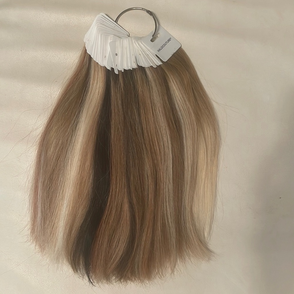 HALOCOUTURE® Color Ring Professional Tape-In extension Tabs 12in Length